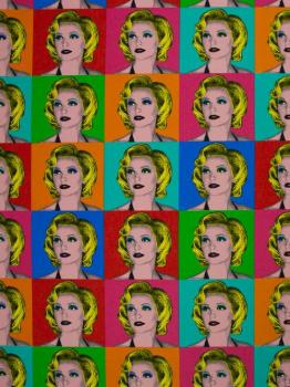 Dekodruck Amar Pop Art Marilyn by Swafing